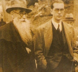 Ramón del Valle Inclán y el joven Domingo García-Sabell